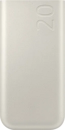 Originele Samsung 45W Fast Charge Trio USB-C Powerbank 20.000 mAh Beige afbeelding 6