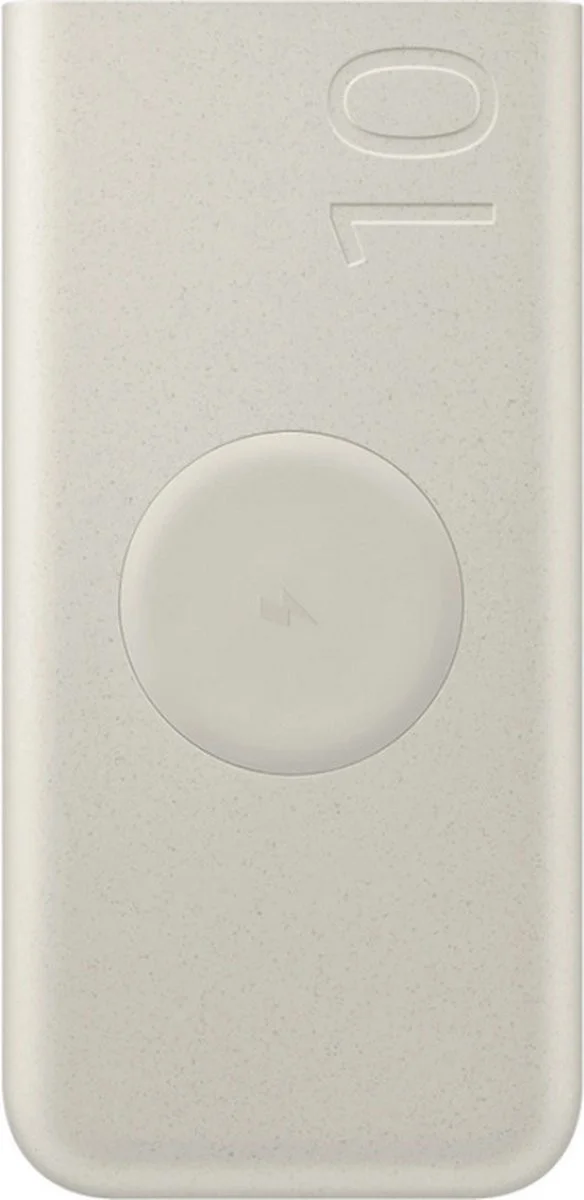 Originele Samsung 25W Wireless Powerbank met USB-C 10.000 mAh Beige afbeelding 8