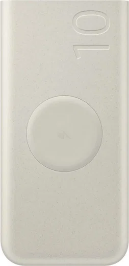 Originele Samsung 25W Wireless Powerbank met USB-C 10.000 mAh Beige afbeelding 8