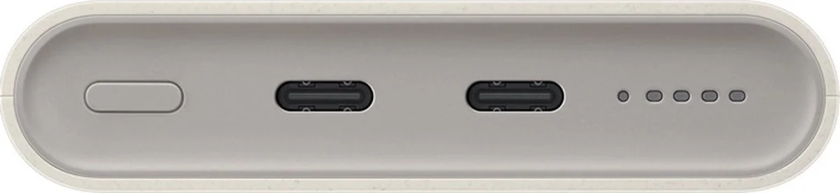 Originele Samsung 25W Wireless Powerbank met USB-C 10.000 mAh Beige afbeelding 9