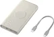 Originele Samsung 25W Wireless Powerbank met USB-C 10.000 mAh Beige afbeelding 1