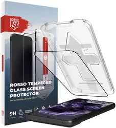 Rosso Google Pixel 8 Tempered Glass Fingerprint Friendly met Installatietray afbeelding