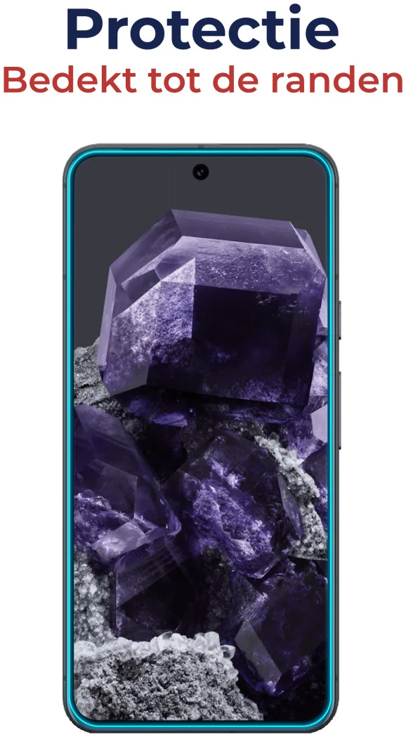 Rosso Google Pixel 8 Tempered Glass Fingerprint Friendly met Installatietray afbeelding 5