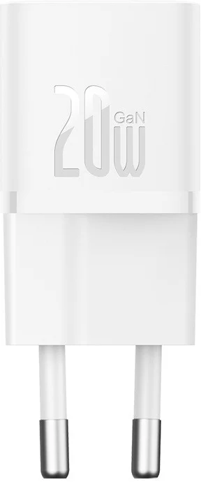Baseus GaN5 20W Compacte Fast Charger Mini USB-C Wit afbeelding 2