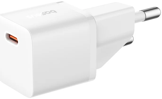 Baseus GaN5 20W Compacte Fast Charger Mini USB-C Wit afbeelding 1
