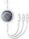 Baseus 3-in-1 Kabel USB-C naar Micro-USB / USB-C / Lightning 1.1M Wit afbeelding 1