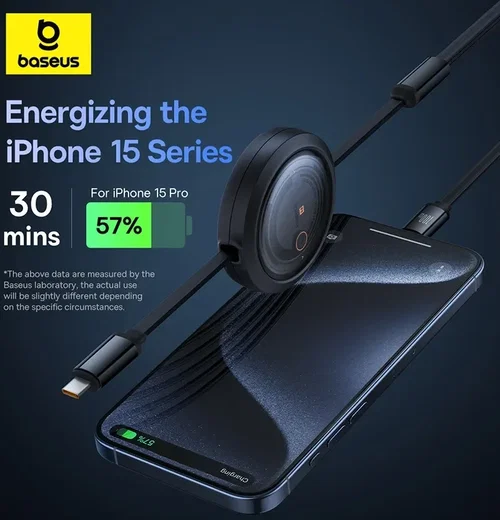 Baseus 3-in-1 Kabel USB-C naar Micro-USB / USB-C / Lightning 1.1M Zwart afbeelding 5
