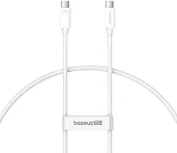 Baseus Superior 2 240W USB-C Kabel 8K@60Hz 40Gbps Videokabel 1M Wit afbeelding