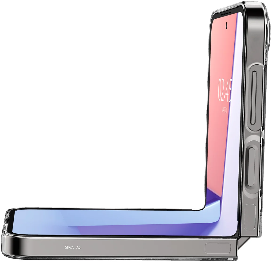Spigen Air Skin Samsung Galaxy Z Flip 7 FE / 6 Hoesje Back Cover Transparant afbeelding 18