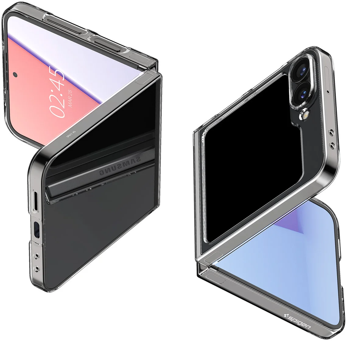 Spigen Air Skin Samsung Galaxy Z Flip 7 FE / 6 Hoesje Back Cover Transparant afbeelding 19