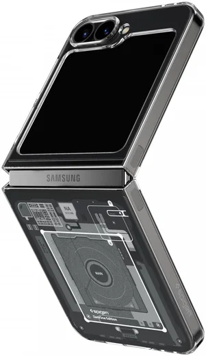 Spigen Air Skin Samsung Galaxy Z Flip 7 FE / 6 Hoesje Back Cover Zero One afbeelding 1