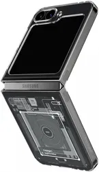 Spigen Air Skin Samsung Galaxy Z Flip 7 FE / 6 Hoesje Back Cover Zero One afbeelding