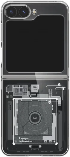 Spigen Air Skin Samsung Galaxy Z Flip 7 FE / 6 Hoesje Back Cover Zero One afbeelding 2