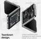 Spigen Air Skin Samsung Galaxy Z Flip 7 FE / 6 Hoesje Back Cover Zero One afbeelding 5