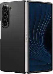 Spigen Air Skin Samsung Galaxy Z Fold 6 Hoesje Back Cover Zwart afbeelding