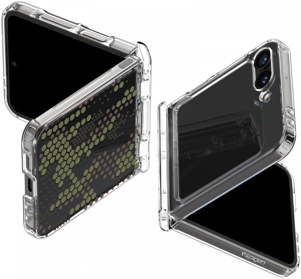 Spigen Ultra Hybrid Pro Samsung Galaxy Z Flip 7 FE / 6 Hoesje Camo afbeelding 11