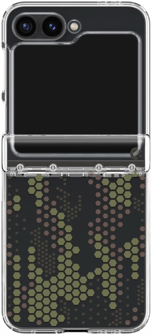 Spigen Ultra Hybrid Pro Samsung Galaxy Z Flip 7 FE / 6 Hoesje Camo afbeelding 2