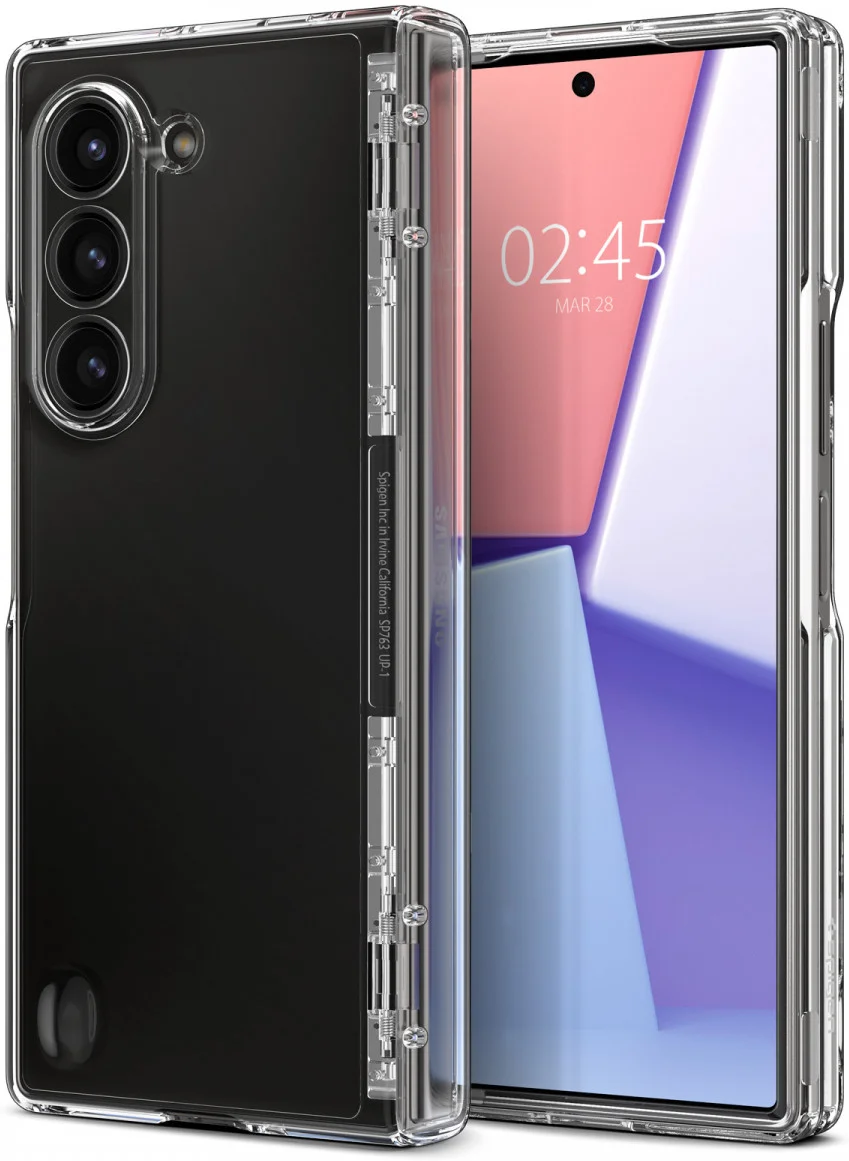 Spigen Ultra Hybrid Pro Samsung Galaxy Z Fold 6 Hoesje Back Cover Transparant afbeelding 2