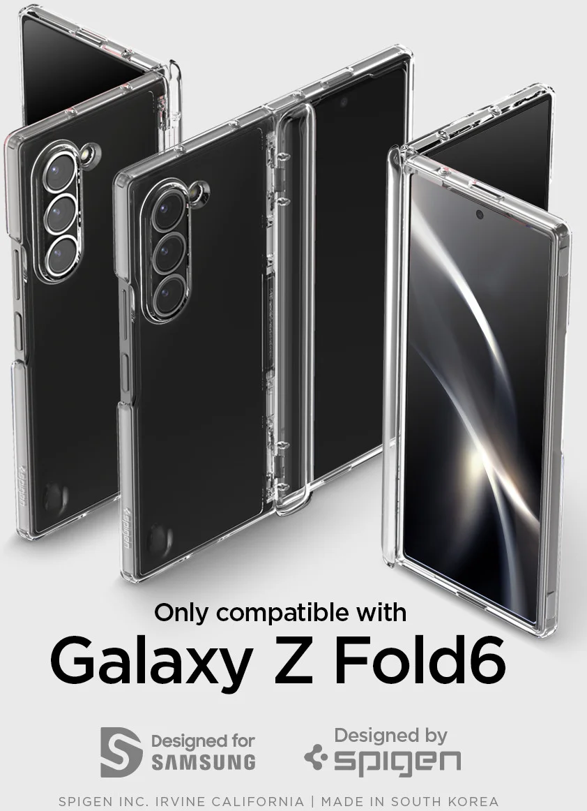 Spigen Ultra Hybrid Pro Samsung Galaxy Z Fold 6 Hoesje Back Cover Transparant afbeelding 8