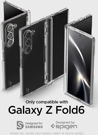 Spigen Ultra Hybrid Pro Samsung Galaxy Z Fold 6 Hoesje Back Cover Transparant afbeelding 8