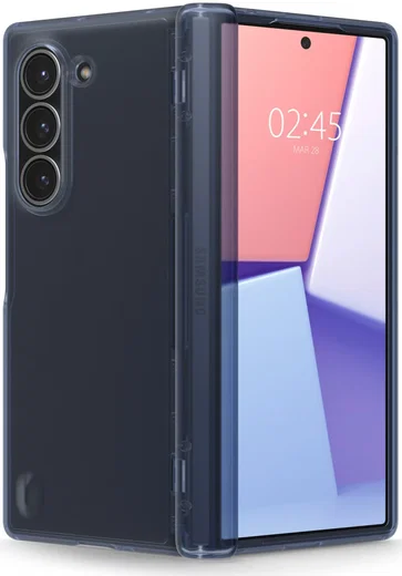 Spigen Ultra Hybrid Pro Samsung Galaxy Z Fold 6 Hoesje Back Cover Blauw afbeelding 1