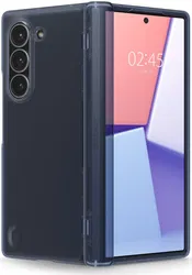 Spigen Ultra Hybrid Pro Samsung Galaxy Z Fold 6 Hoesje Back Cover Blauw afbeelding