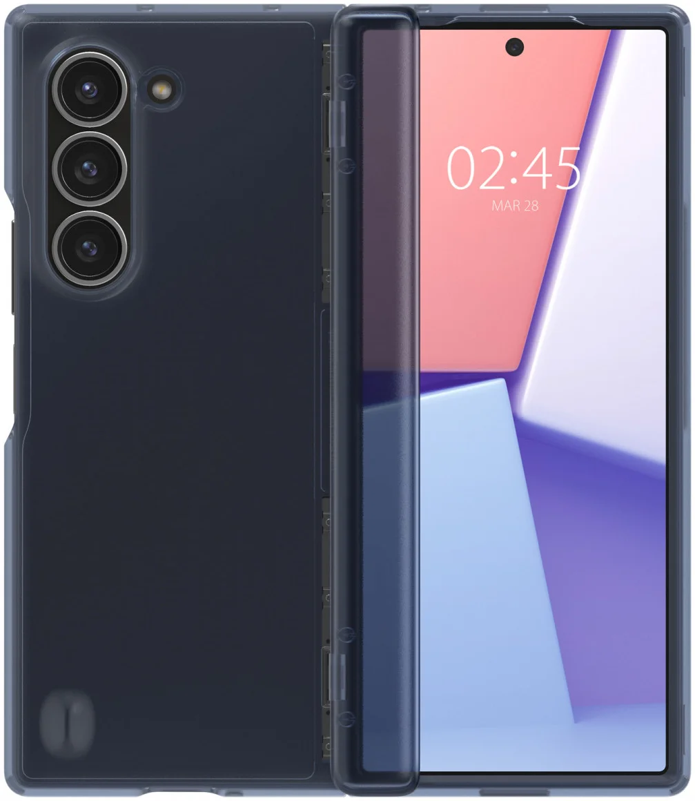 Spigen Ultra Hybrid Pro Samsung Galaxy Z Fold 6 Hoesje Back Cover Blauw afbeelding 10
