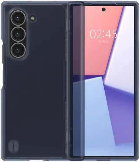 Spigen Ultra Hybrid Pro Samsung Galaxy Z Fold 6 Hoesje Back Cover Blauw afbeelding 10