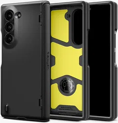 Spigen Slim Armor Pro Samsung Galaxy Z Fold 6 Hoesje Zwart afbeelding