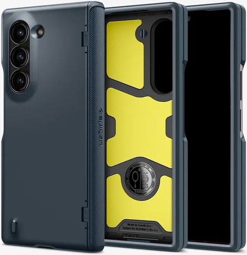 Spigen Slim Armor Pro Samsung Galaxy Z Fold 6 Hoesje Metal Slate afbeelding 1