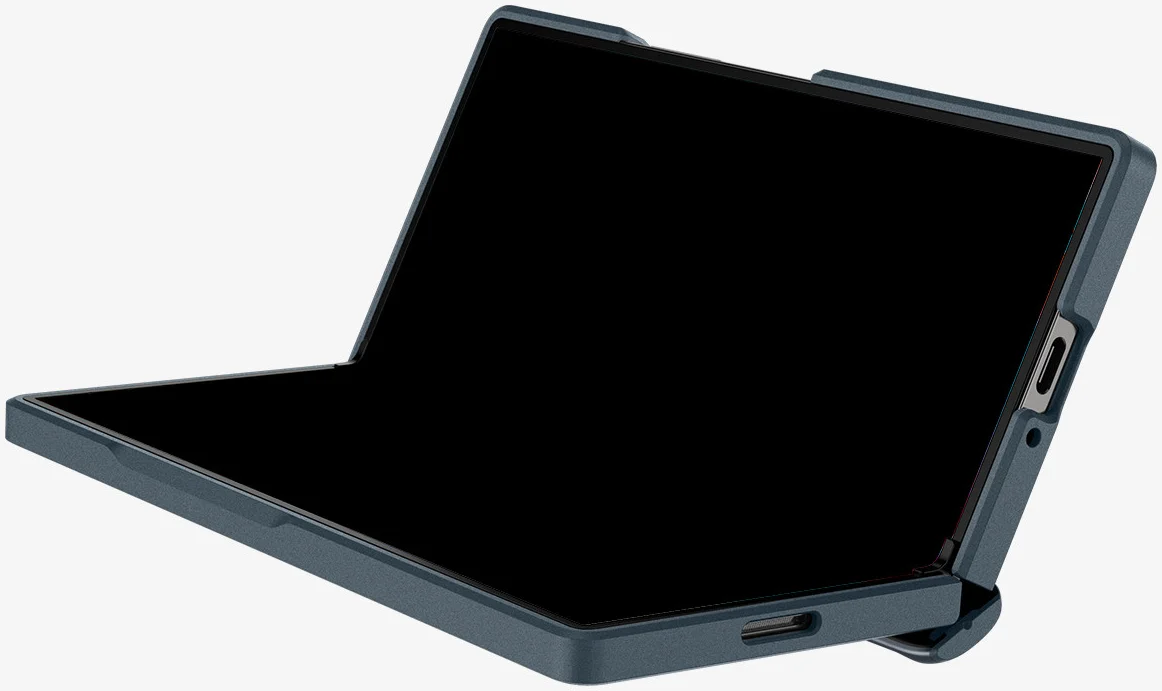 Spigen Slim Armor Pro Samsung Galaxy Z Fold 6 Hoesje Metal Slate afbeelding 10