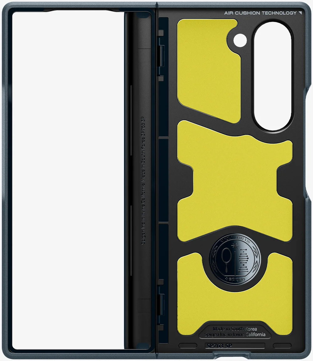 Spigen Slim Armor Pro Samsung Galaxy Z Fold 6 Hoesje Metal Slate afbeelding 9