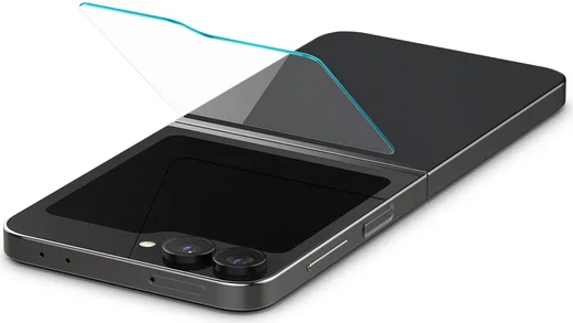Spigen EZ Fit GLAS.tR Samsung Galaxy Z Flip 7 FE / 6 Screen Protector 2-Pack afbeelding 8
