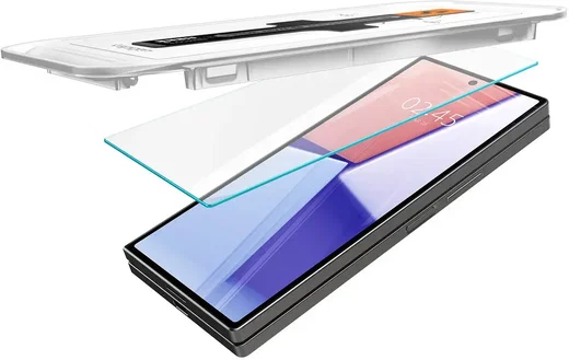 Spigen EZ Fit GLAS.tR Samsung Galaxy Z Fold 6 Screen Protector 2-Pack afbeelding 10