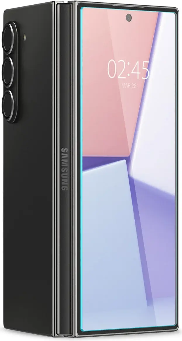 Spigen EZ Fit GLAS.tR Samsung Galaxy Z Fold 6 Screen Protector 2-Pack afbeelding 14