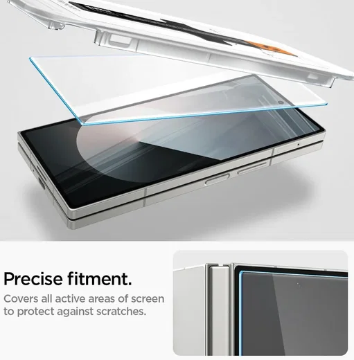Spigen EZ Fit GLAS.tR Samsung Galaxy Z Fold 6 Screen Protector 2-Pack afbeelding 7