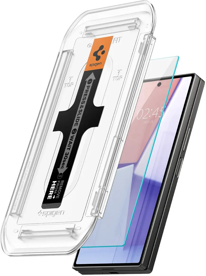 Spigen EZ Fit GLAS.tR Samsung Galaxy Z Fold 6 Screen Protector 2-Pack afbeelding 9
