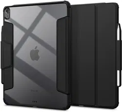 Spigen Air Skin Pro Apple iPad Air 13 (24/25) Hoes Book Case Zwart afbeelding