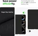 Spigen Air Skin Pro iPad Air 11 (24/25/26) / Air 10.9 (22/20) Book Case Zwart afbeelding 3