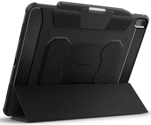 Spigen Rugged Armor Pro Apple iPad Air 13 (24/25/26) Hoes Book Case Zwart afbeelding 12