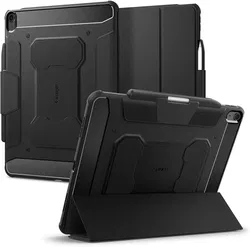 Spigen Rugged Armor Pro Apple iPad Air 13 (24/25) Hoes Book Case Zwart afbeelding
