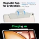 Spigen Air Skin Pro Apple iPad Air 13 (24/25/26) Hoes Book Case Grijs afbeelding 7
