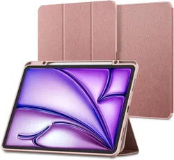 Spigen Urban Fit Apple iPad Air 13 (24/25) Hoes Book Case Roze afbeelding