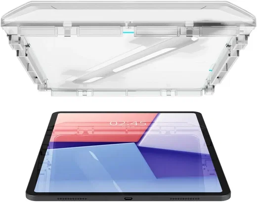 Spigen EZ Fit GLAS.tR Apple iPad Air 13 (24/25/26) Screen Protector 1-Pack afbeelding 5