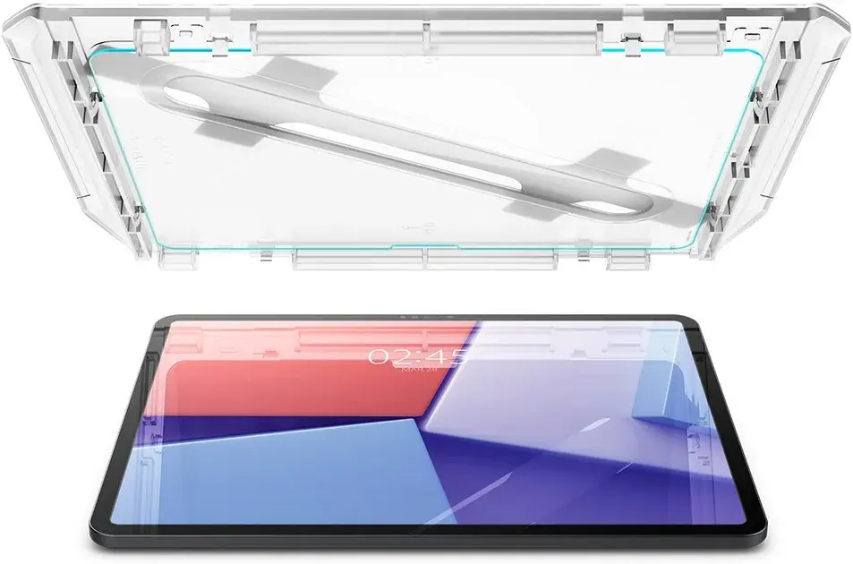 Spigen EZ Fit GLAS.tR Apple iPad Air 13 (24/25/26) Screen Protector 1-Pack afbeelding 6