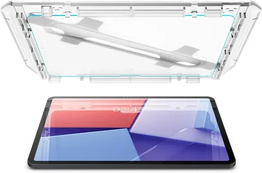 Spigen EZ Fit GLAS.tR Apple iPad Air 13 (24/25/26) Screen Protector 1-Pack afbeelding 6