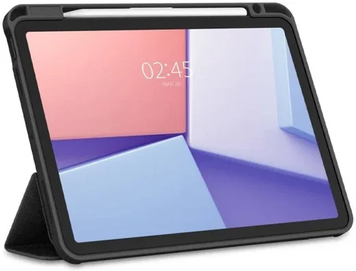 Spigen Urban Fit Apple iPad Air 13 (24/25/26) Hoes Book Case Zwart afbeelding 9