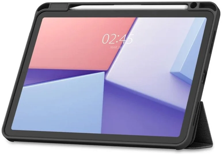 Spigen Urban Fit Apple iPad Air 13 (24/25/26) Hoes Book Case Zwart afbeelding 12