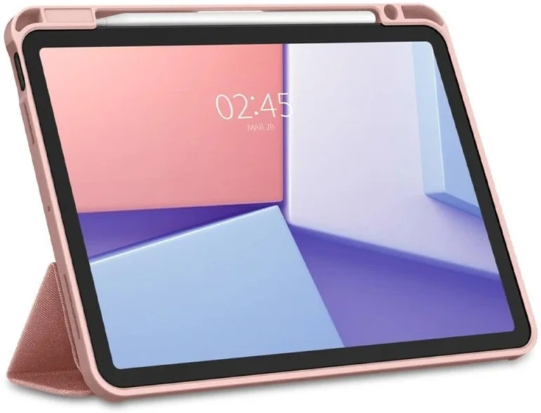 Spigen Urban Fit iPad Air 11 (24/25/26) / Air 10.9 (22/20) Hoes Book Case Roze afbeelding 4