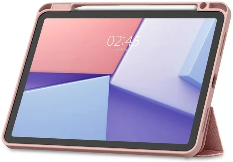 Spigen Urban Fit iPad Air 11 (24/25/26) / Air 10.9 (22/20) Hoes Book Case Roze afbeelding 7